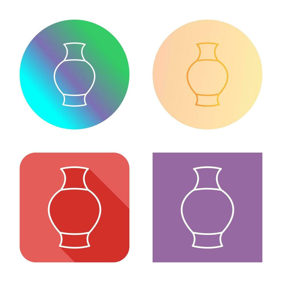 Antique Jar Vector Icon