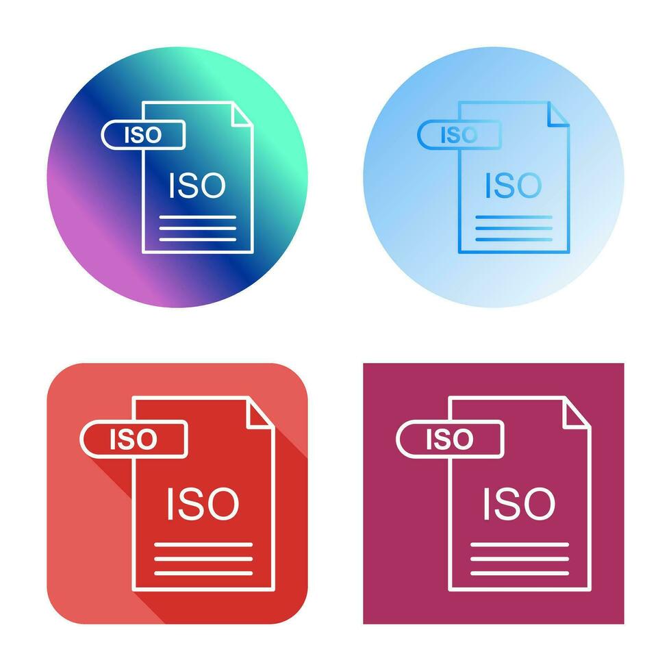 ISO Vector Icon