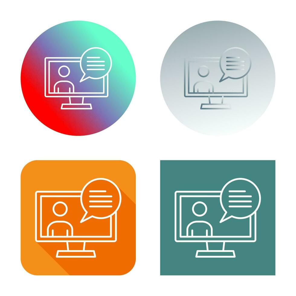 Conversation Vector Icon