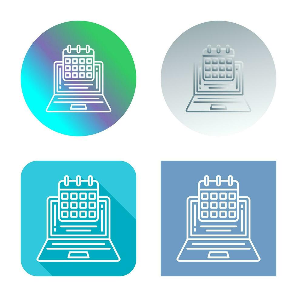 Timetable Vector Icon