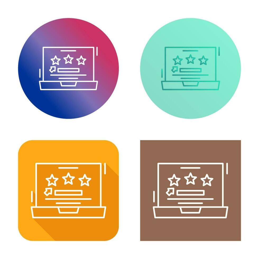 Rating Vector Icon