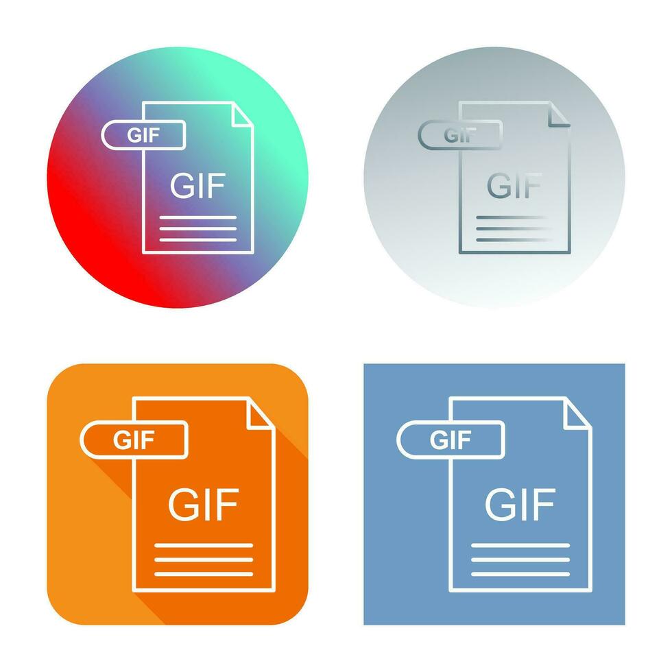 GIF Vector Icon