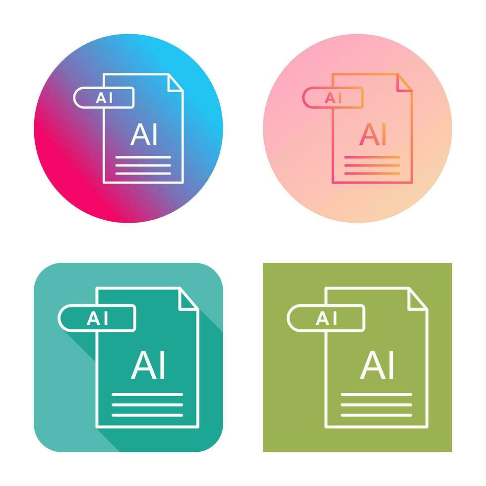 AI Vector Icon