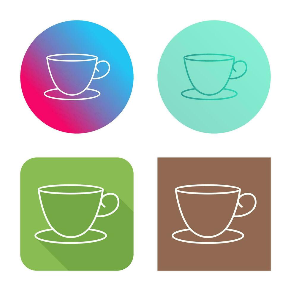 icono de vector de taza de té