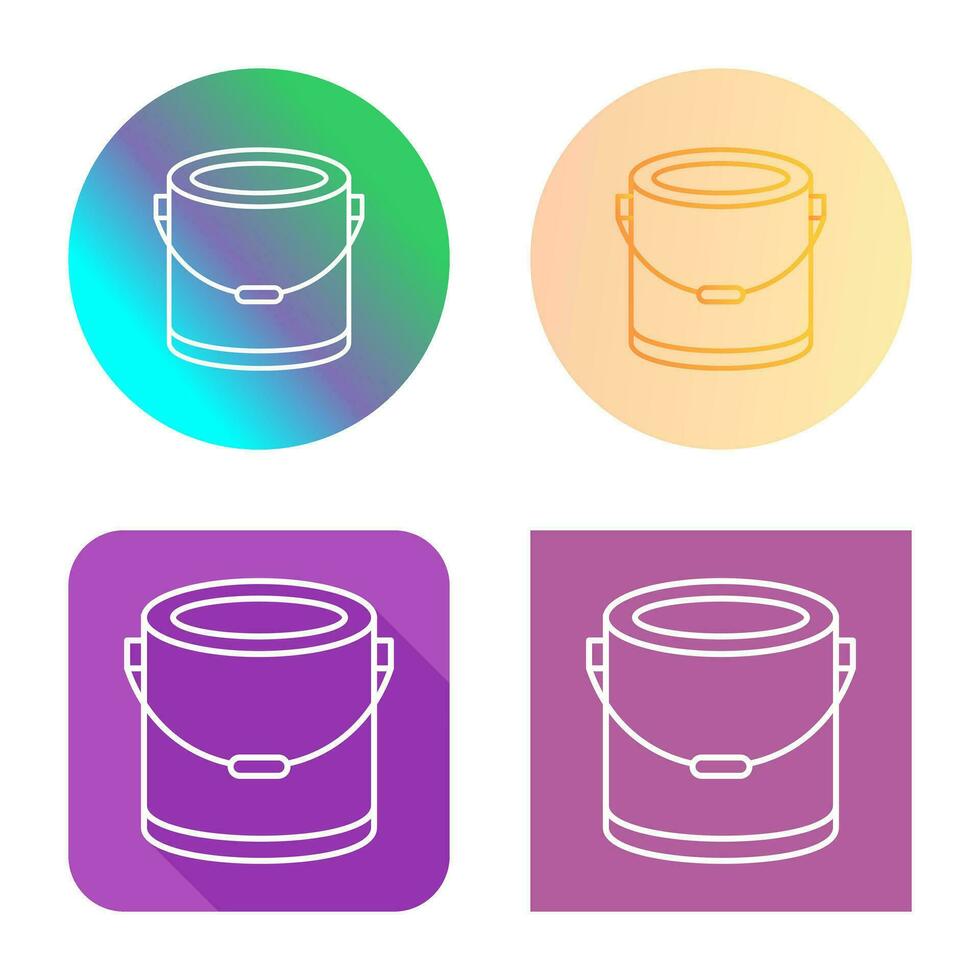 Paint Bucket Vector Icon