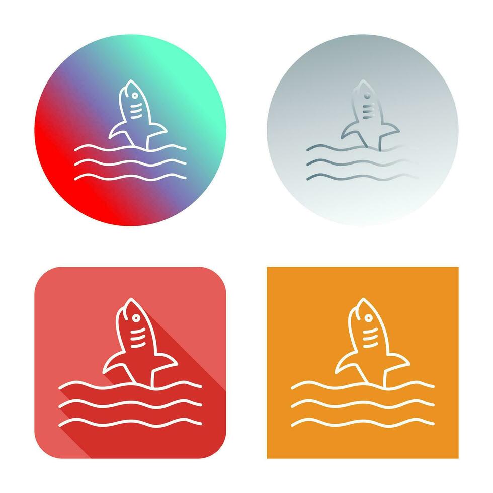 Dangerous Shark Vector Icon