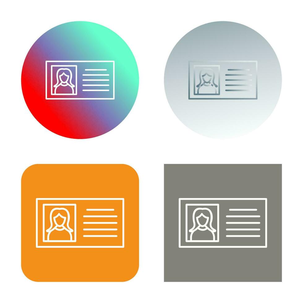 Female Profile Vector Icon