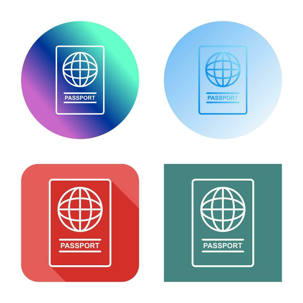 Passport Vector Icon