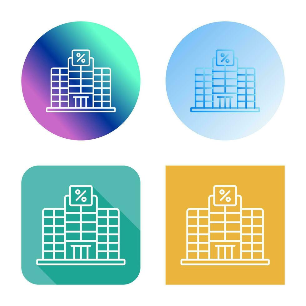 icono de vector de edificio