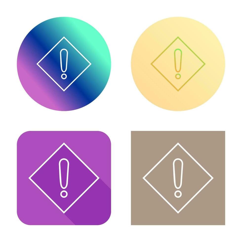 Caution Sign Vector Icon