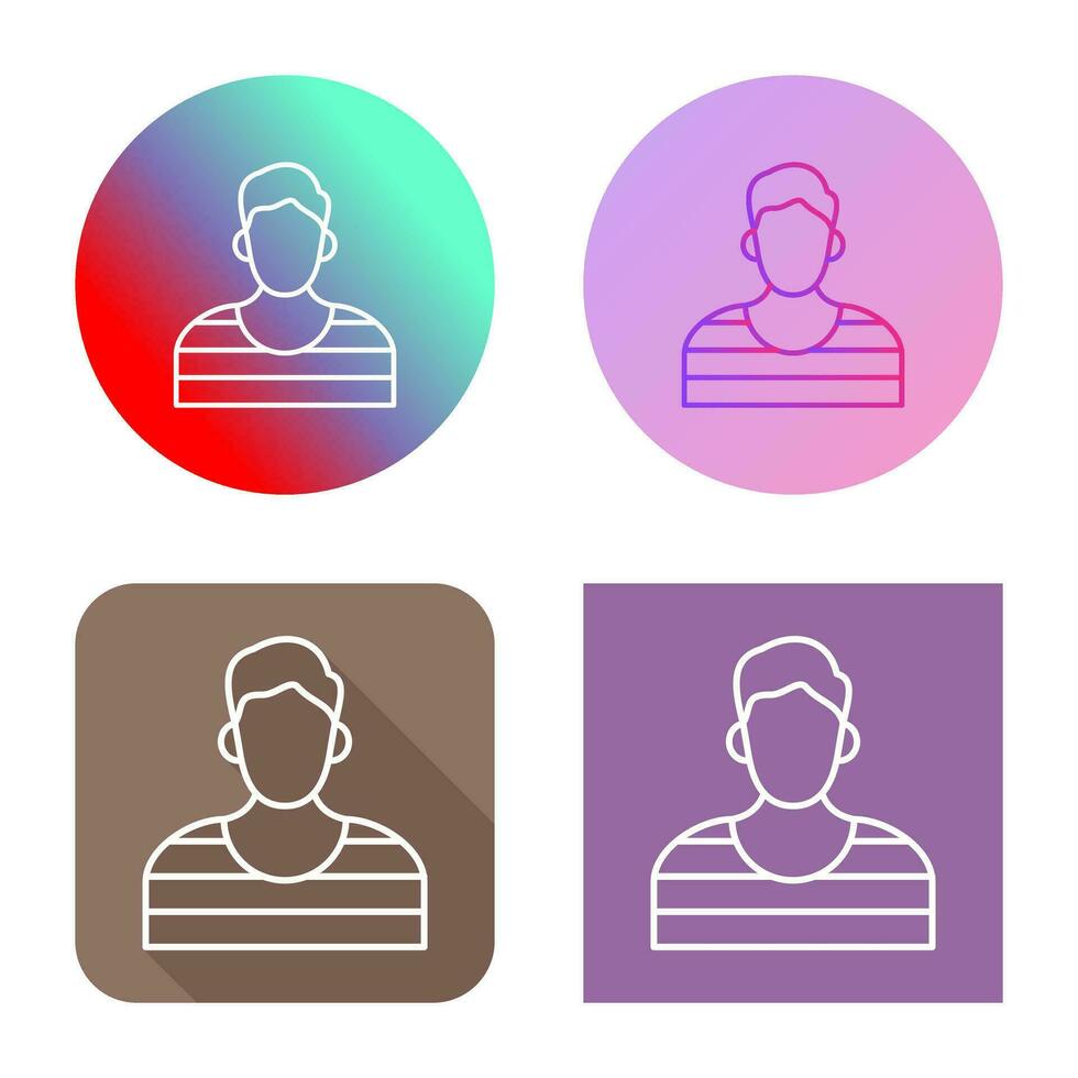 Prisioner Vector Icon