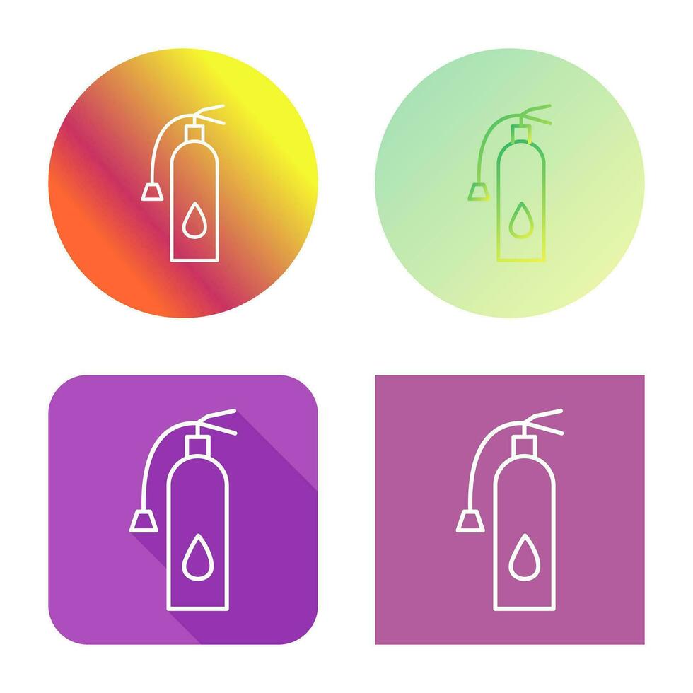 Unique Fire Extinguisher Vector Icon