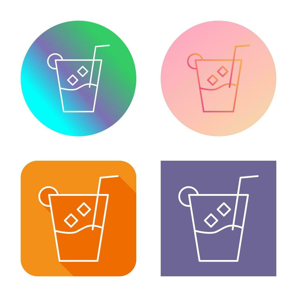 Unique Whiskey Sour Vector Icon