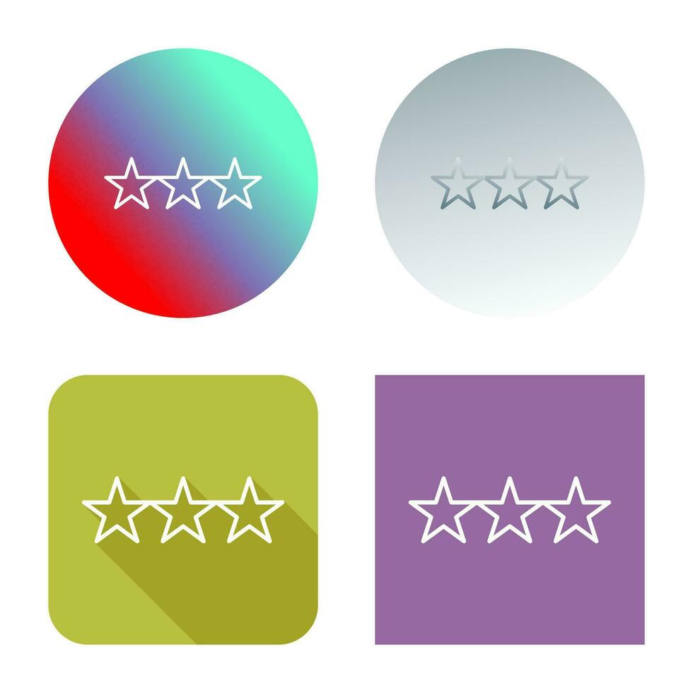 Stars Vector Icon