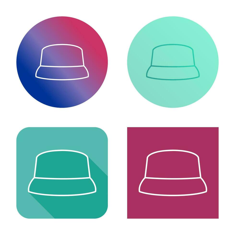 icono de vector de sombrero