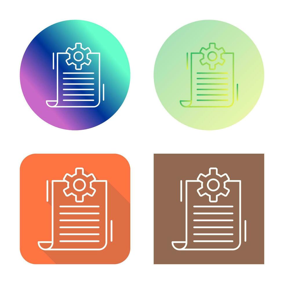Content Management Vector Icon