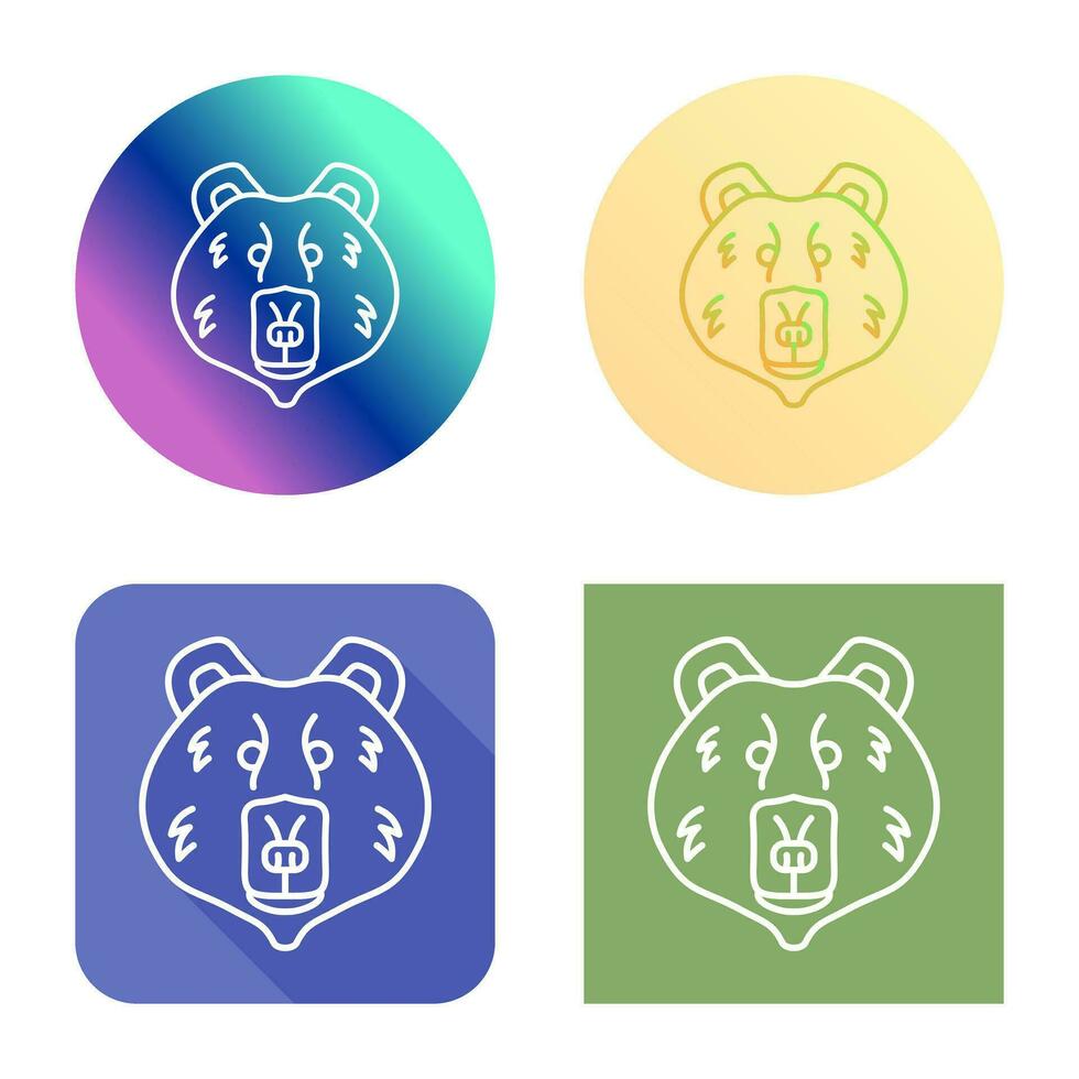 Polar Bear Vector Icon