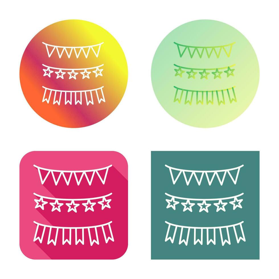 Garlands Vector Icon