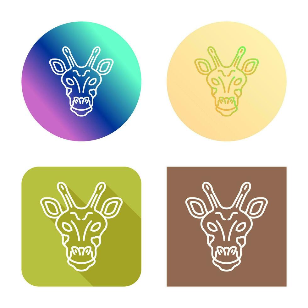 Giraffe Vector Icon