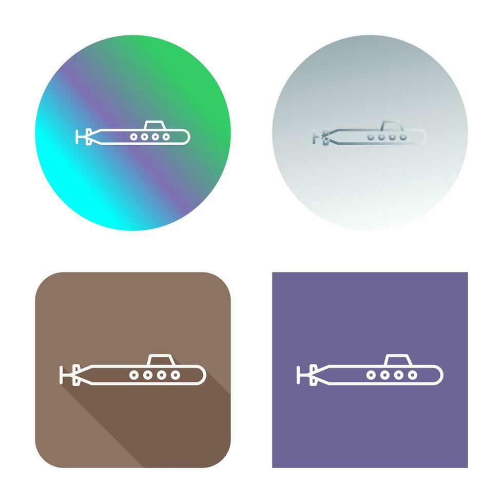 Submarine Vector Icon