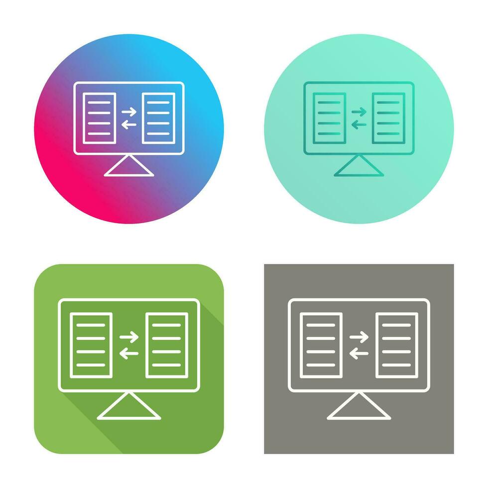 File Sharing Vector Icon