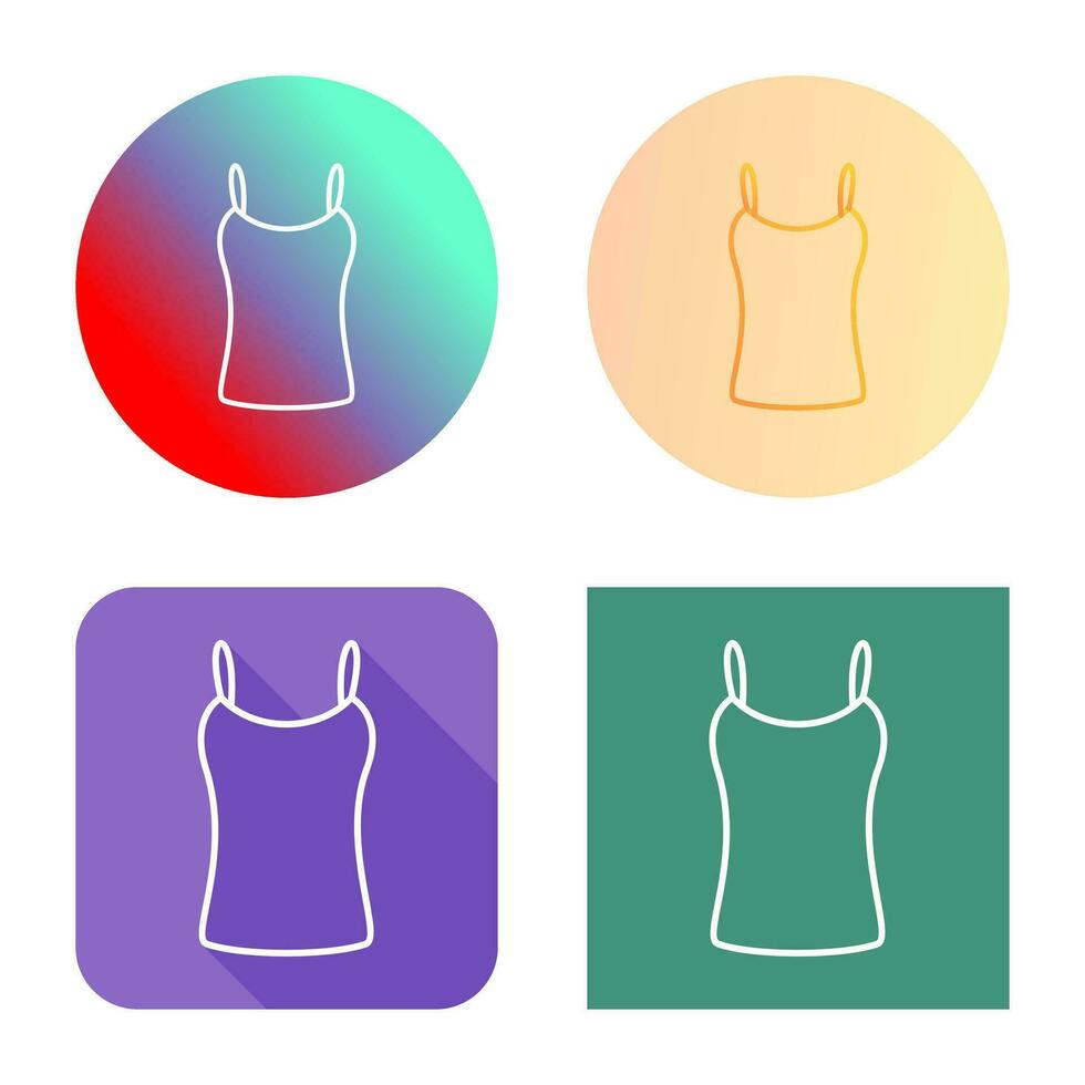 Ladies Vest Vector Icon