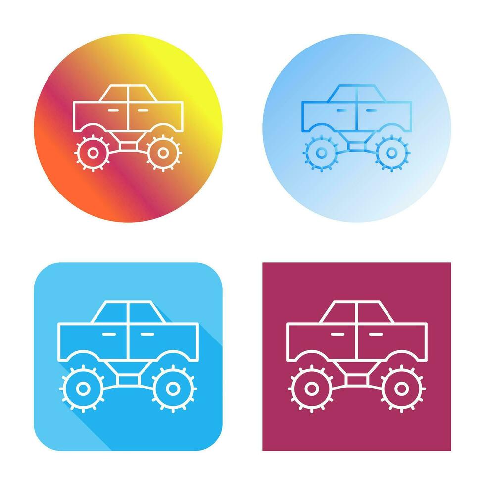 Monster Truck Vector Icon