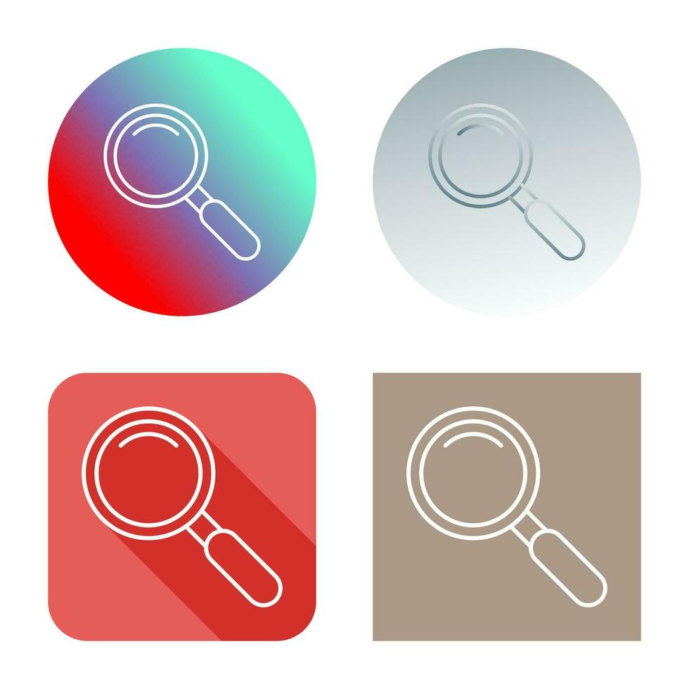 Magnifiying Glass Vector Icon