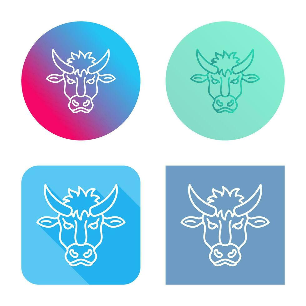 Bison Vector Icon