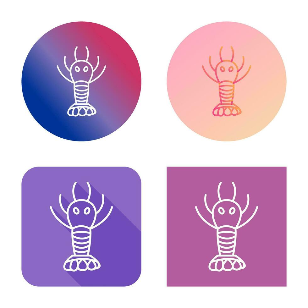 Lobster Vector Icon