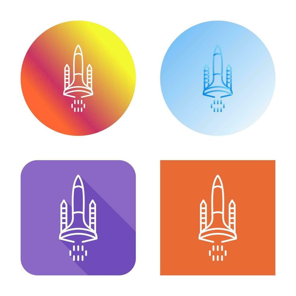 Space Shuttle Vector Icon
