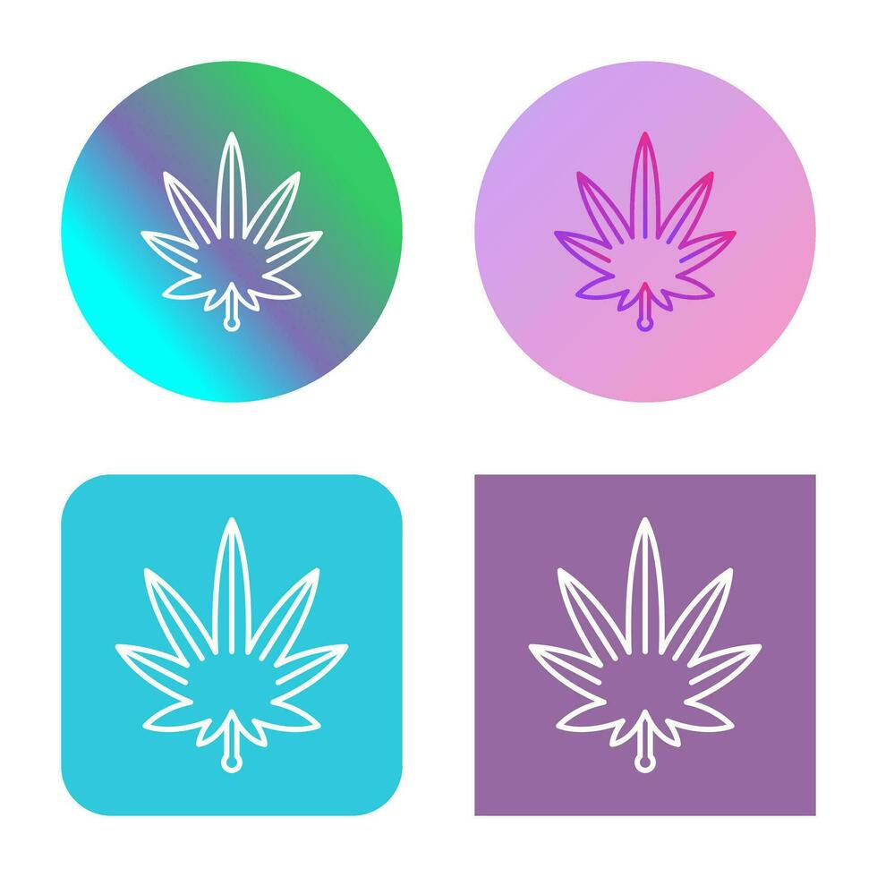 Weed Vector Icon