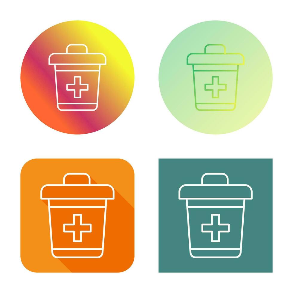Dustbin Vector Icon
