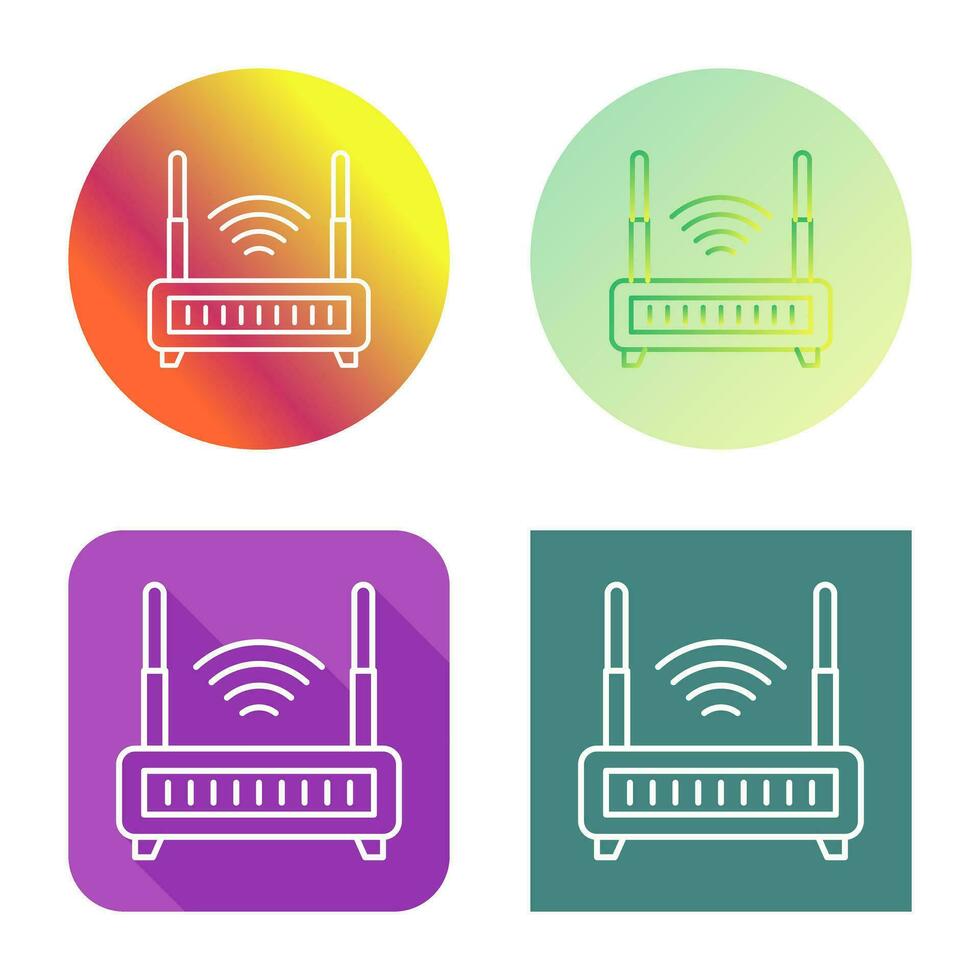 Wifi Router Vector Icon