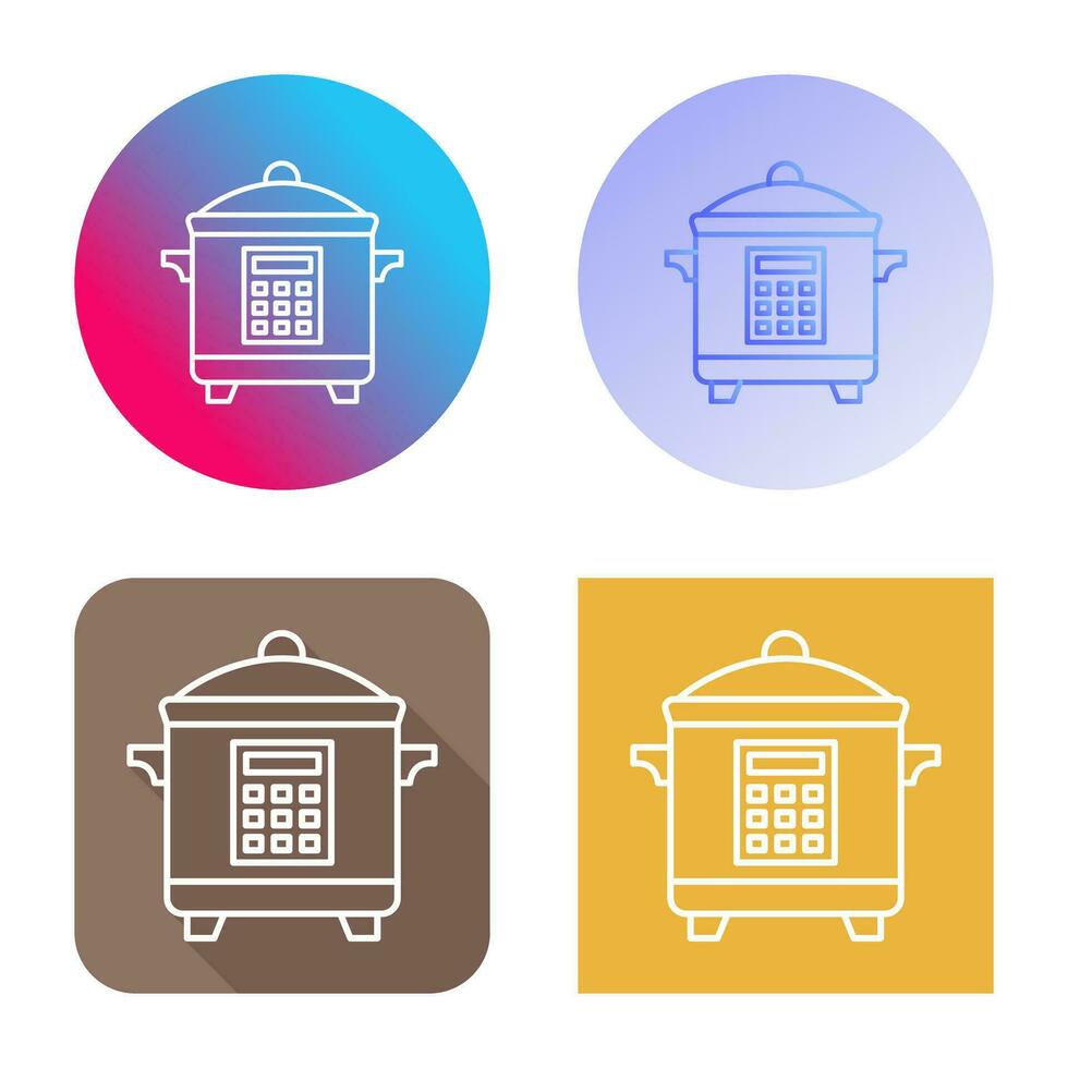 Cooker Vector Icon