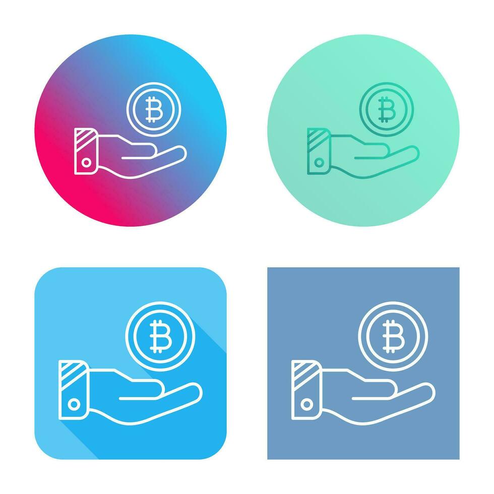 Bitcoin Vector Icon