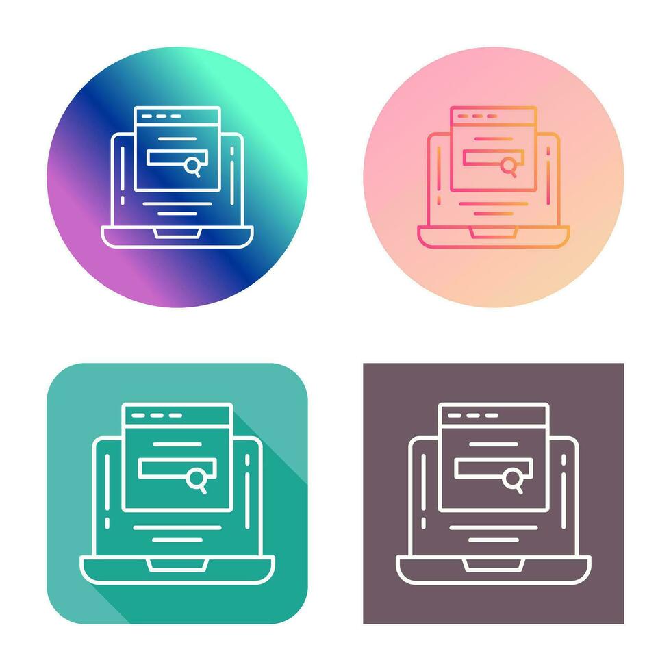 Searching Vector Icon