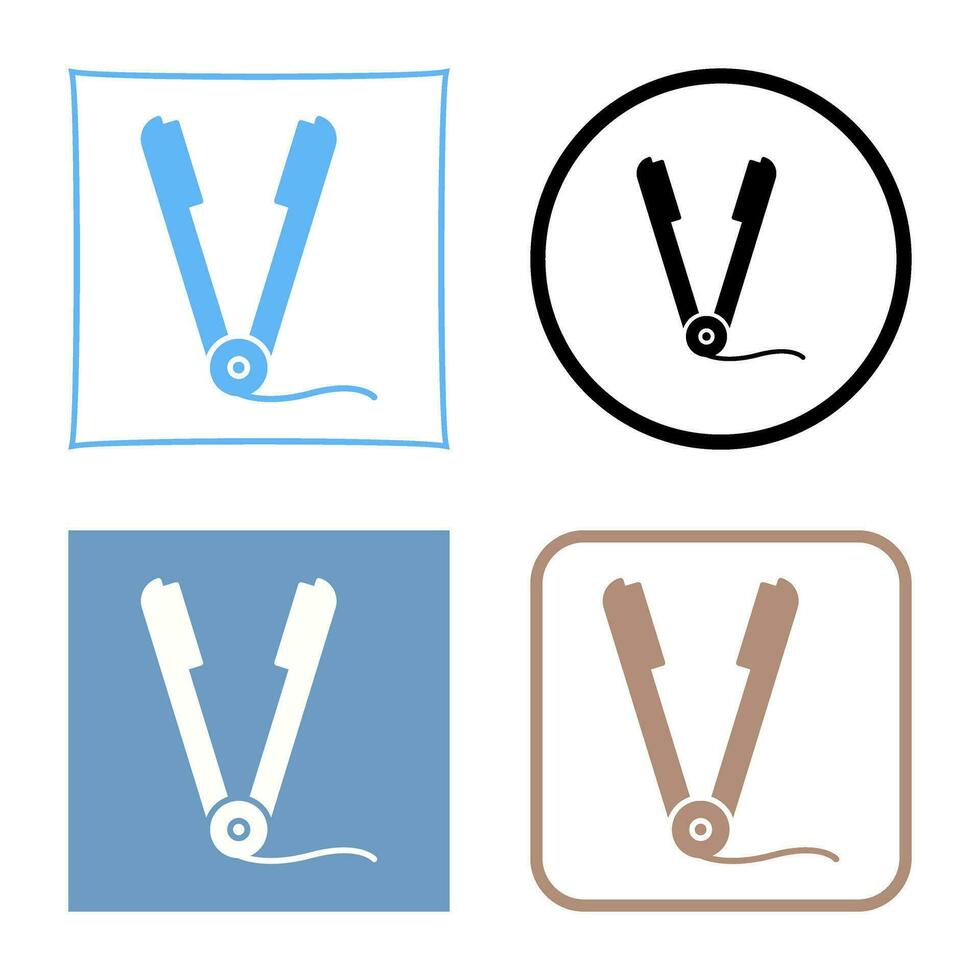 Straightener Vector Icon