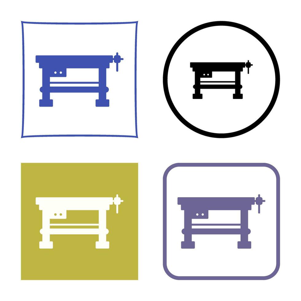 Work Bench Vector Icon