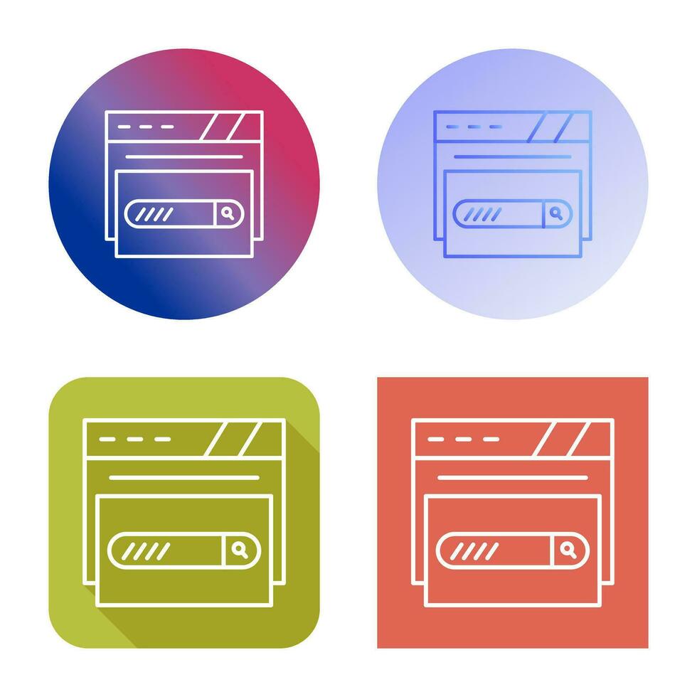 Search Bar Vector Icon