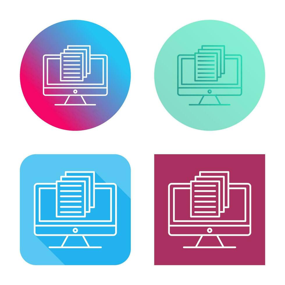 Document Vector Icon