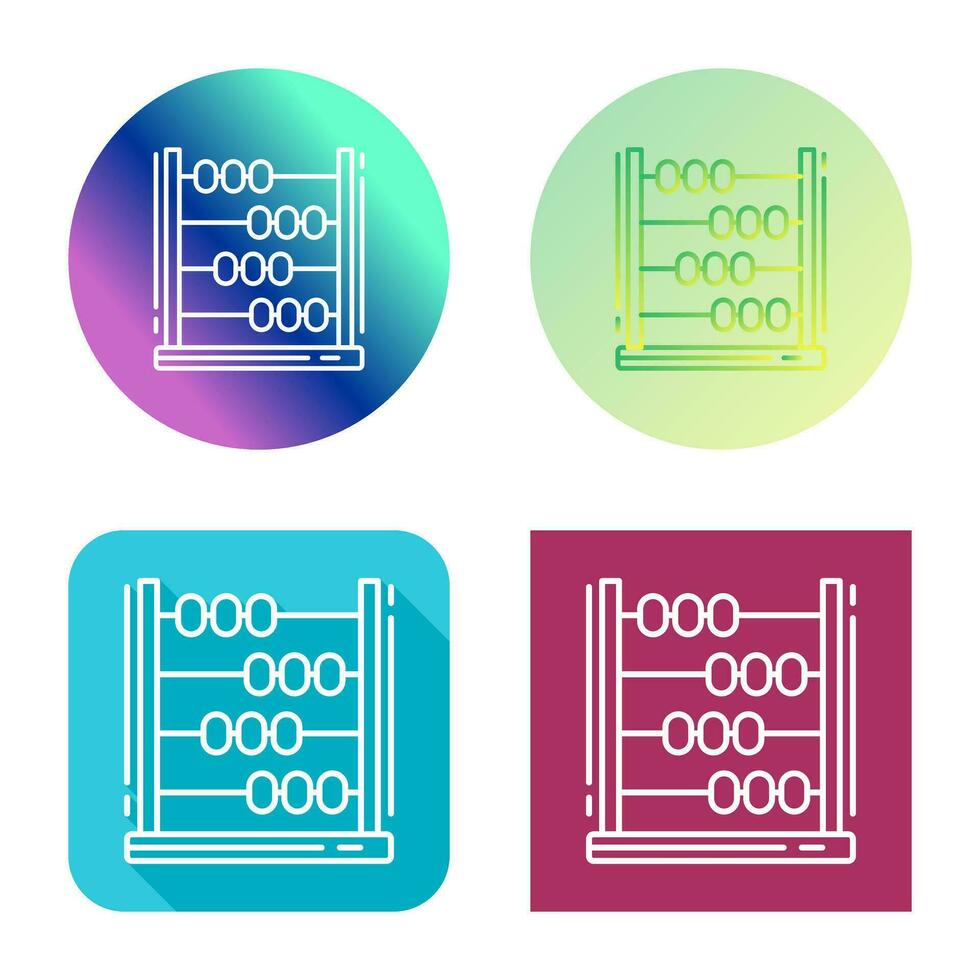 Abacus Vector Icon