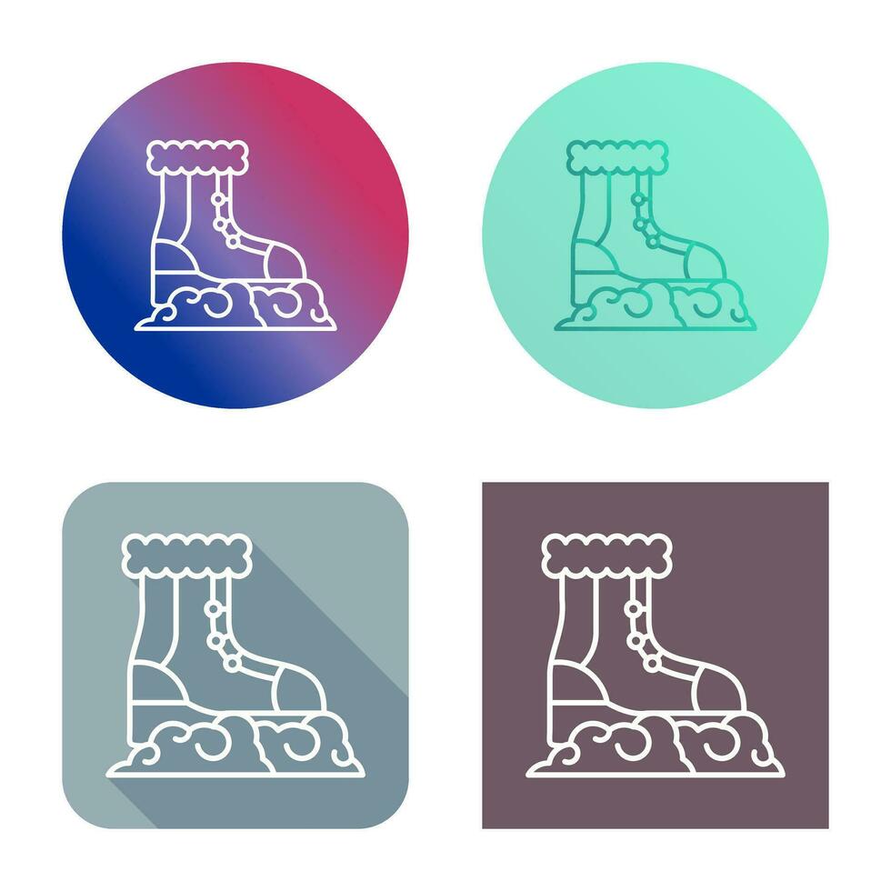 Snow Boots Vector Icon