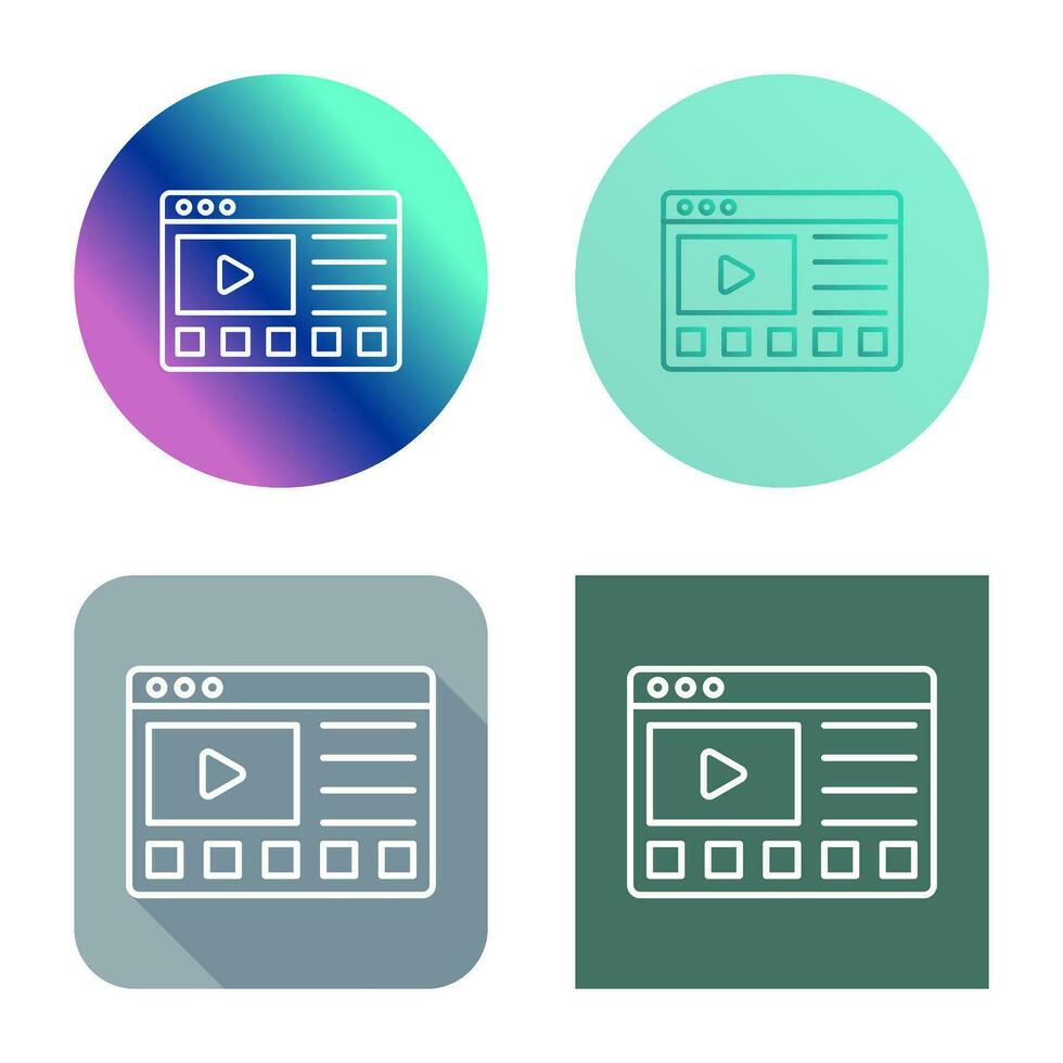 Online Tutorials Vector Icon