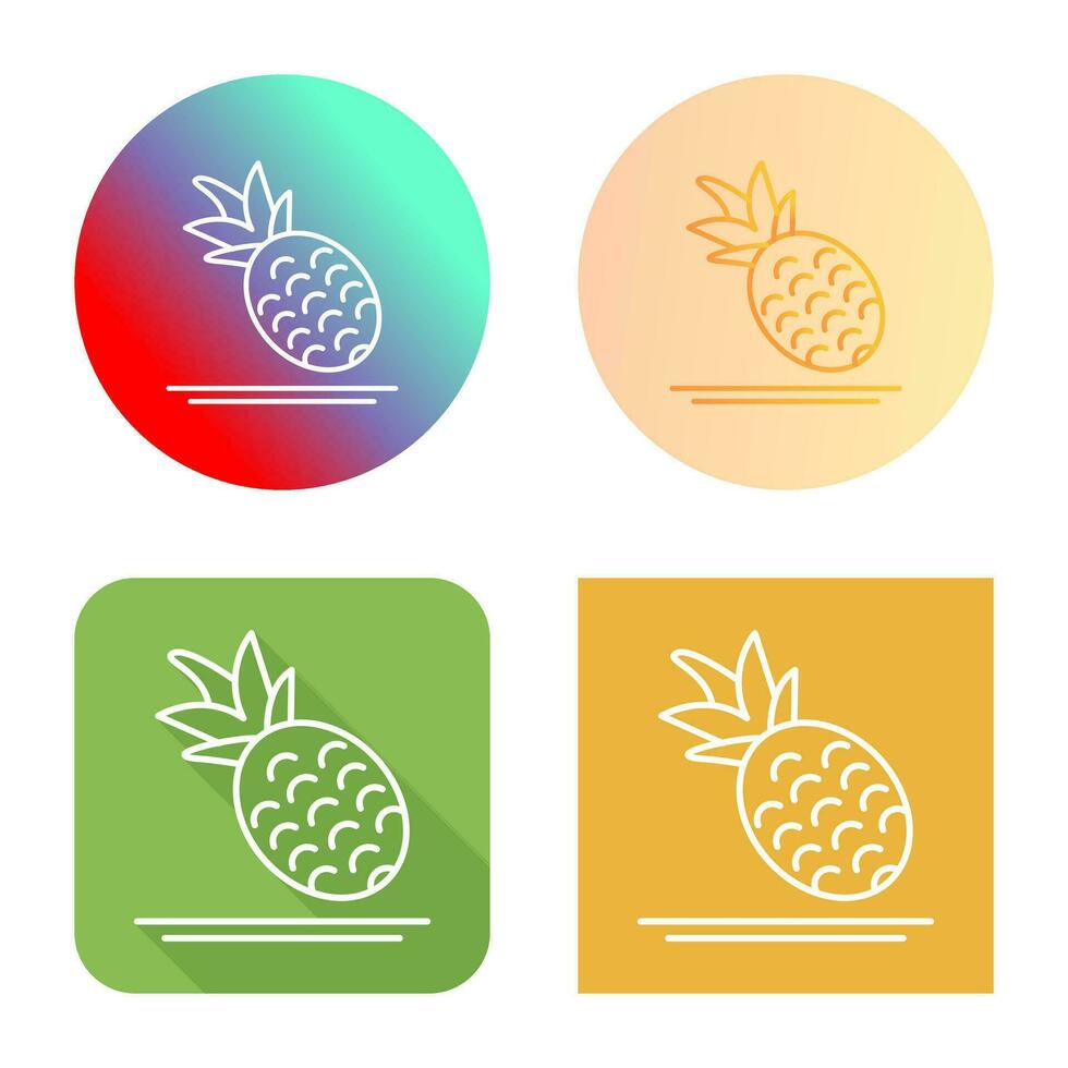 Pineapple Vector Icon