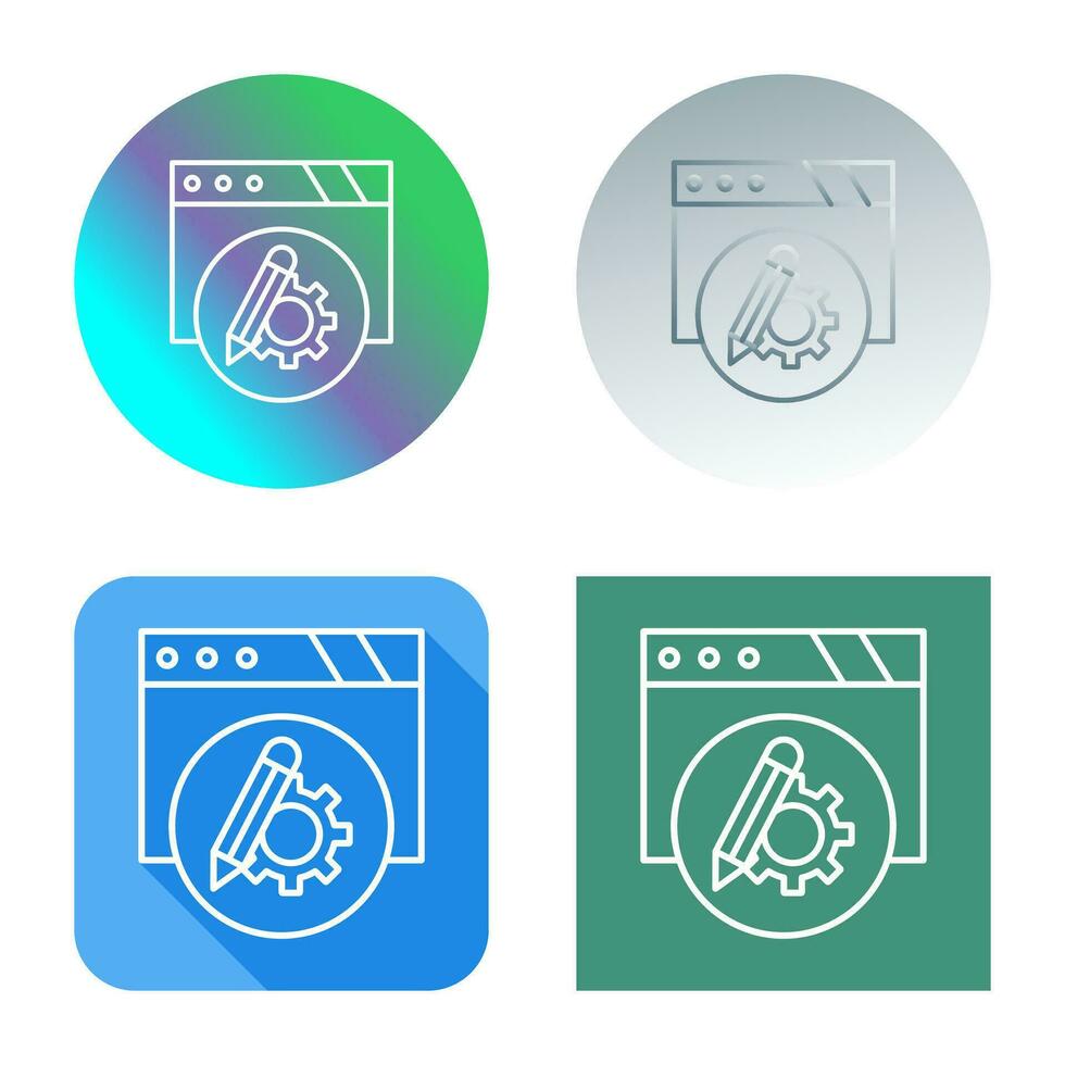 Setting Vector Icon