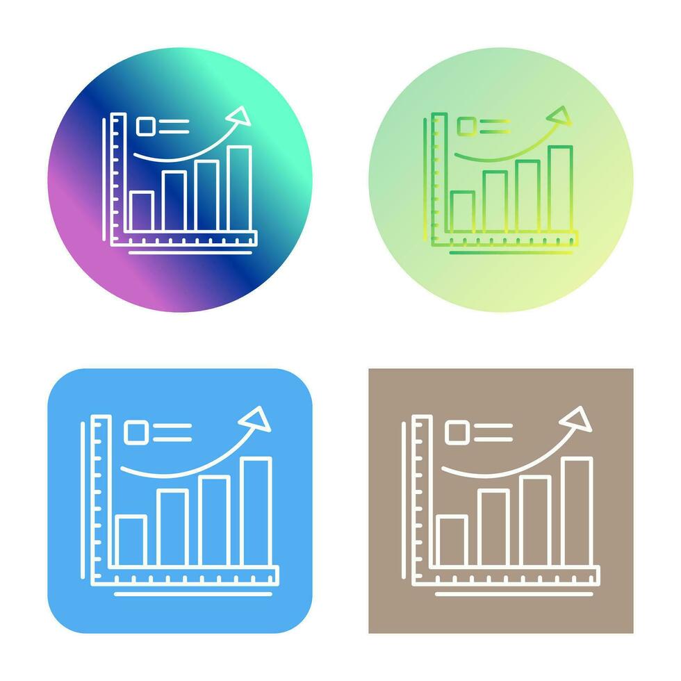 Growth Chart Vector Icon