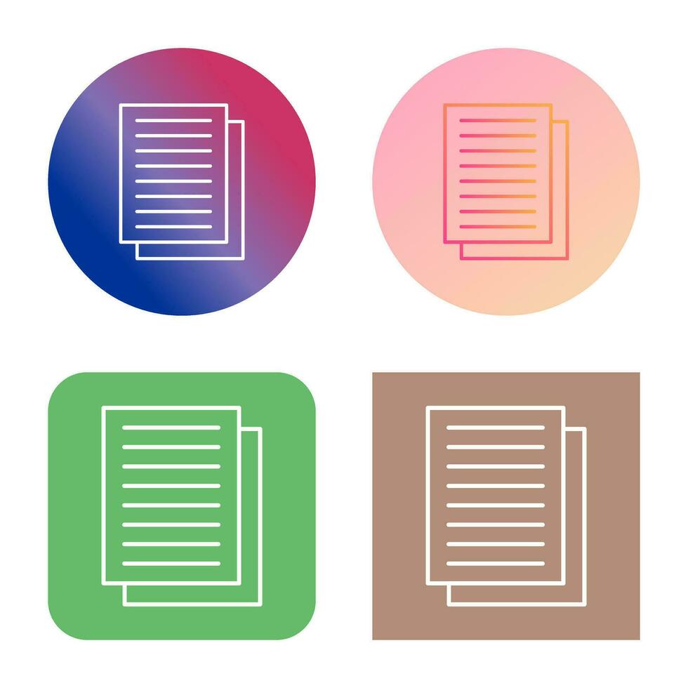 Document Vector Icon