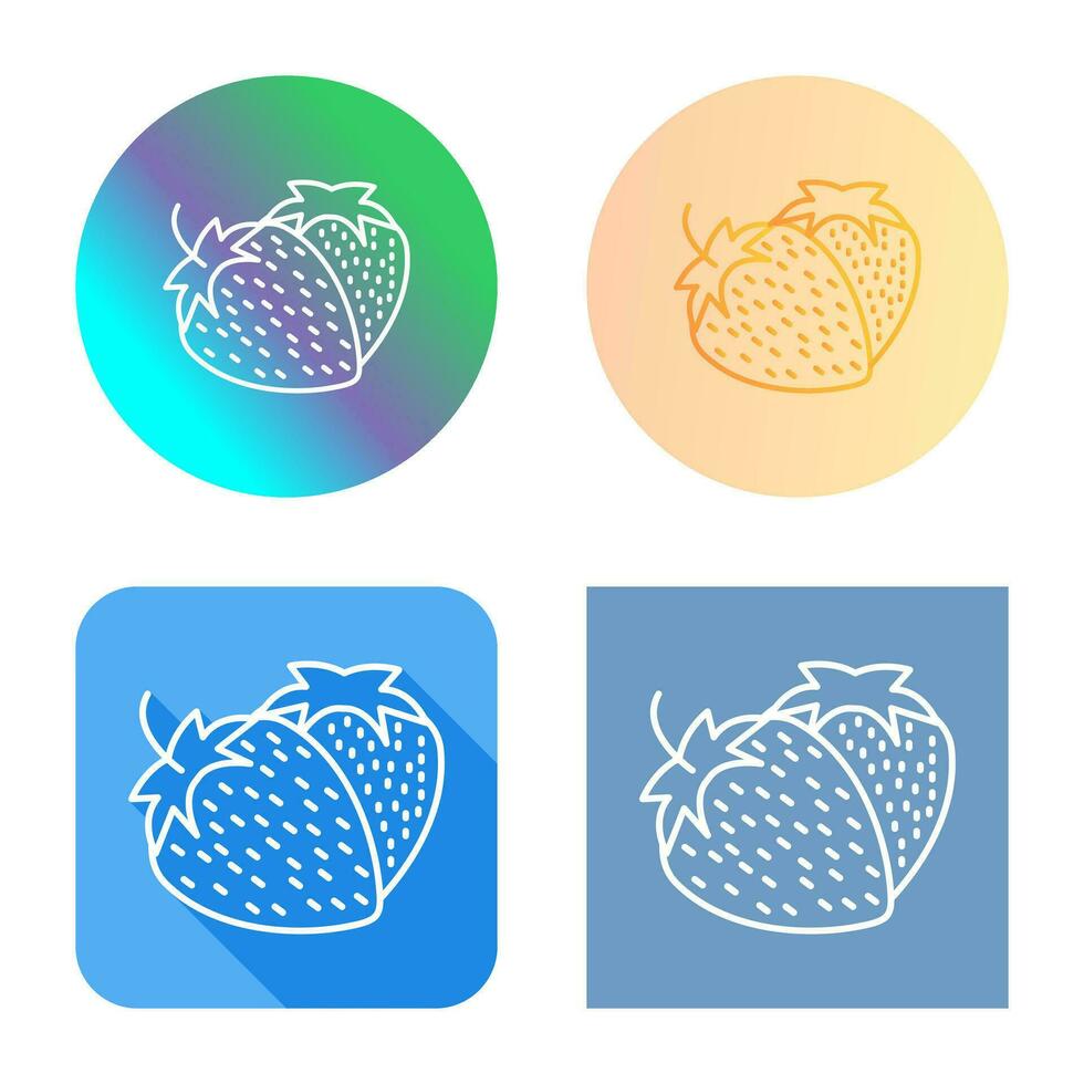 Strawberry Vector Icon