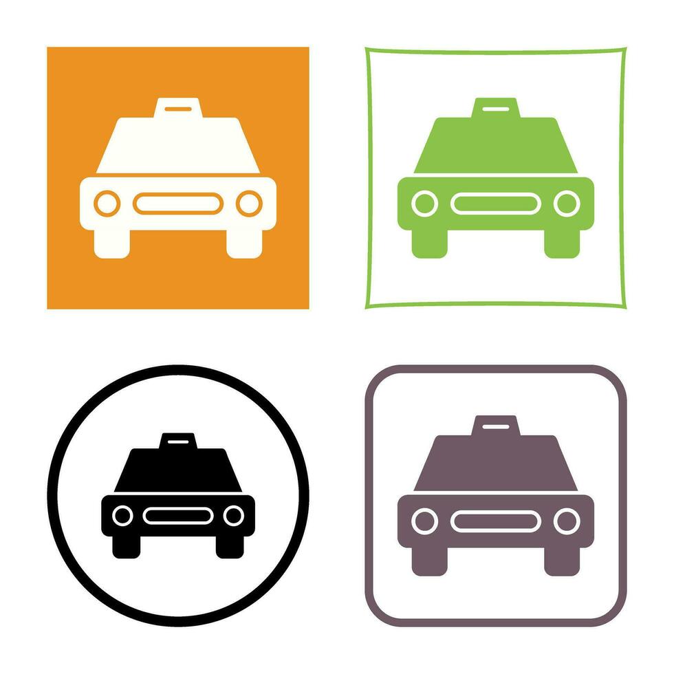 Cab Vector Icon